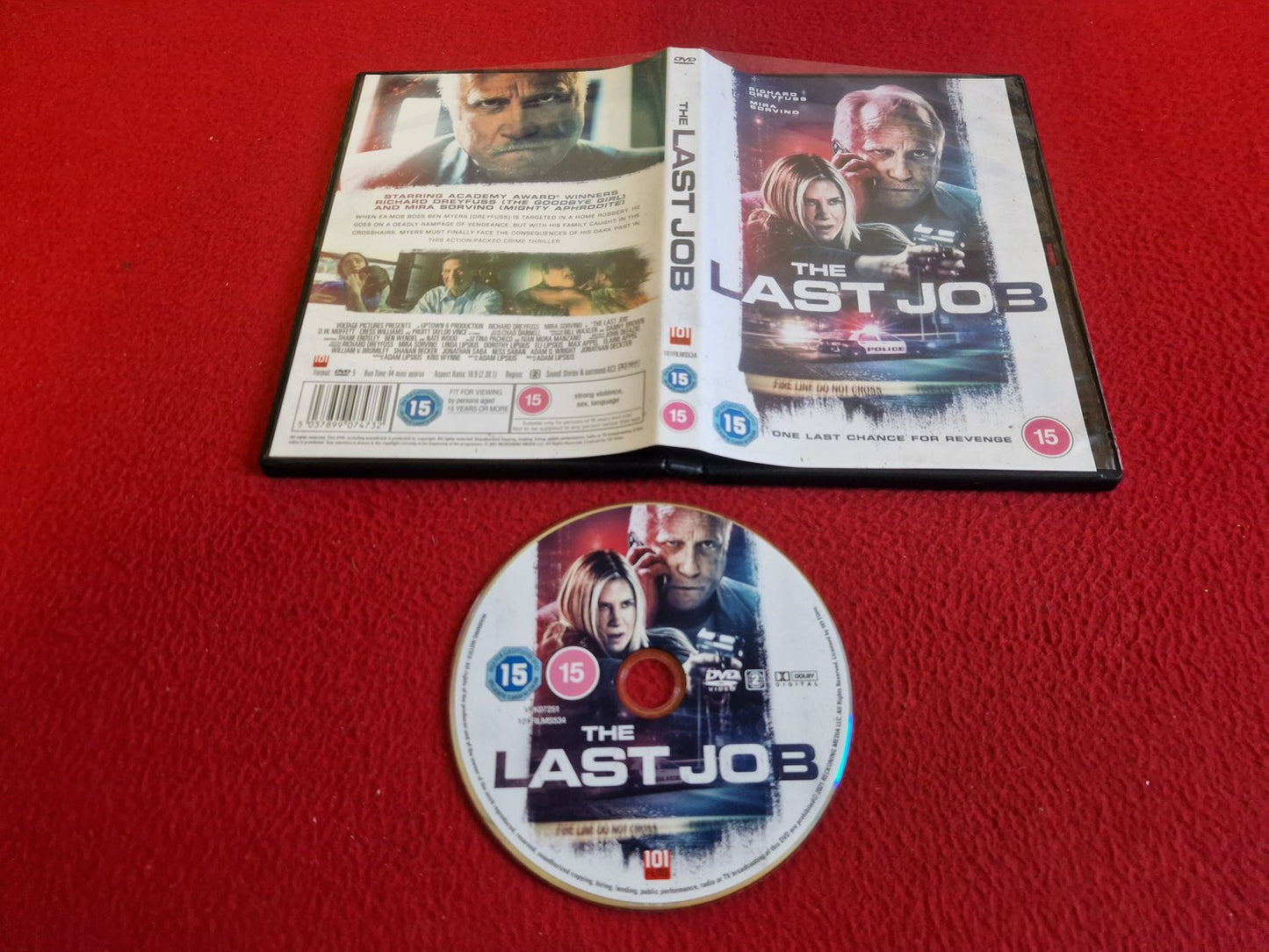 THE LAST JOB DVD