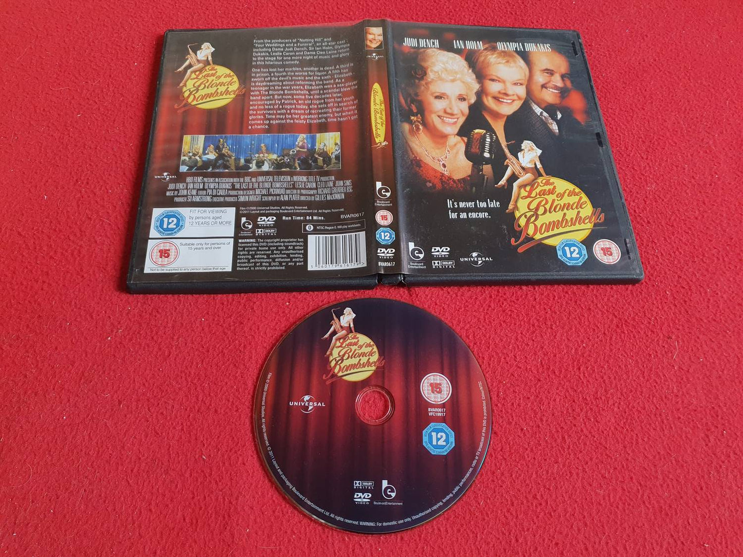 THE LAST OF THE BLONDE BOMBSHELLS till DVD