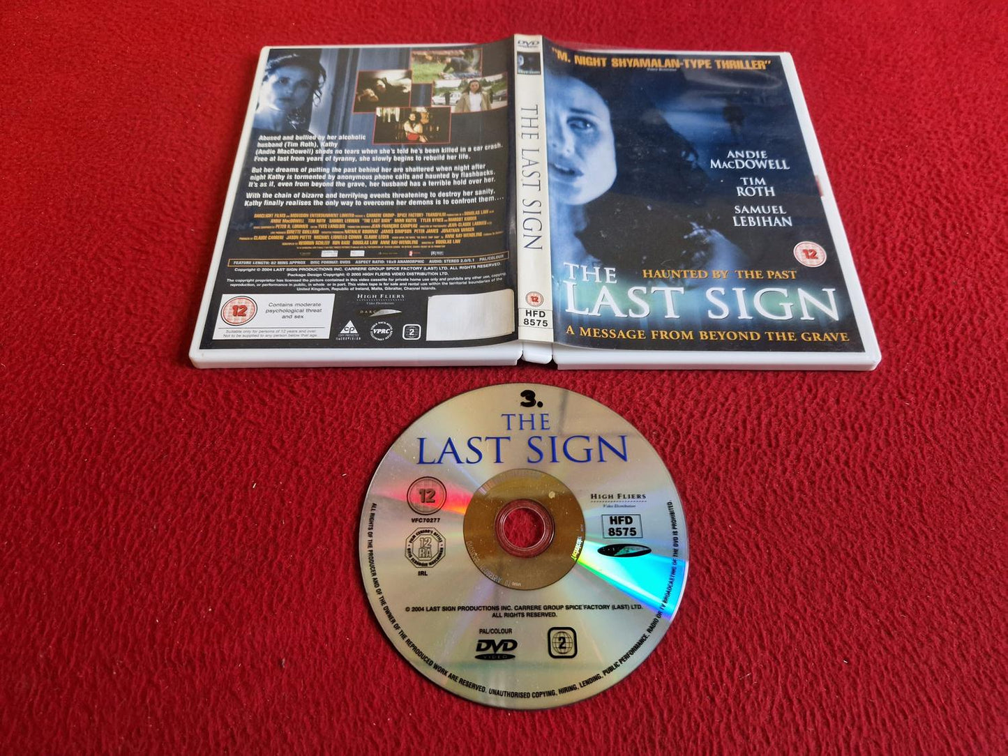 THE LAST SIGN DVD