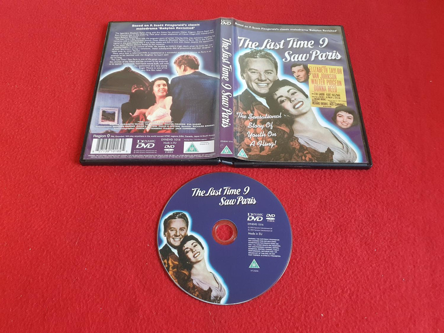 THE LAST TIME I SAW PARIS till DVD