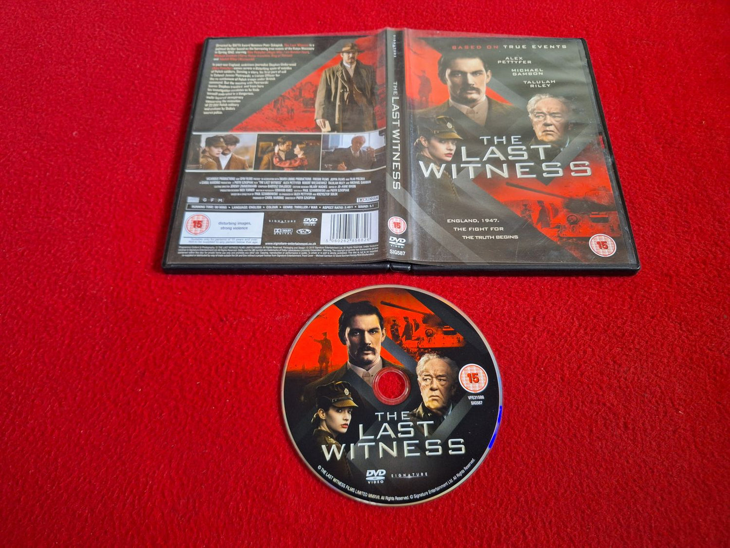 THE LAST WITNESS DVD