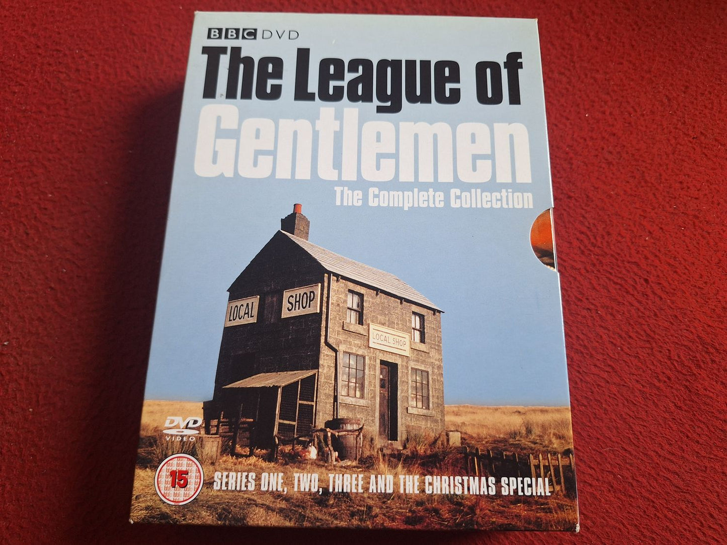 THE LEAGUE OF GENTLEMEN COMPLETE COLL. SERIES 1 - 3 & CHRISTMAS SPECIAL BOX DVD