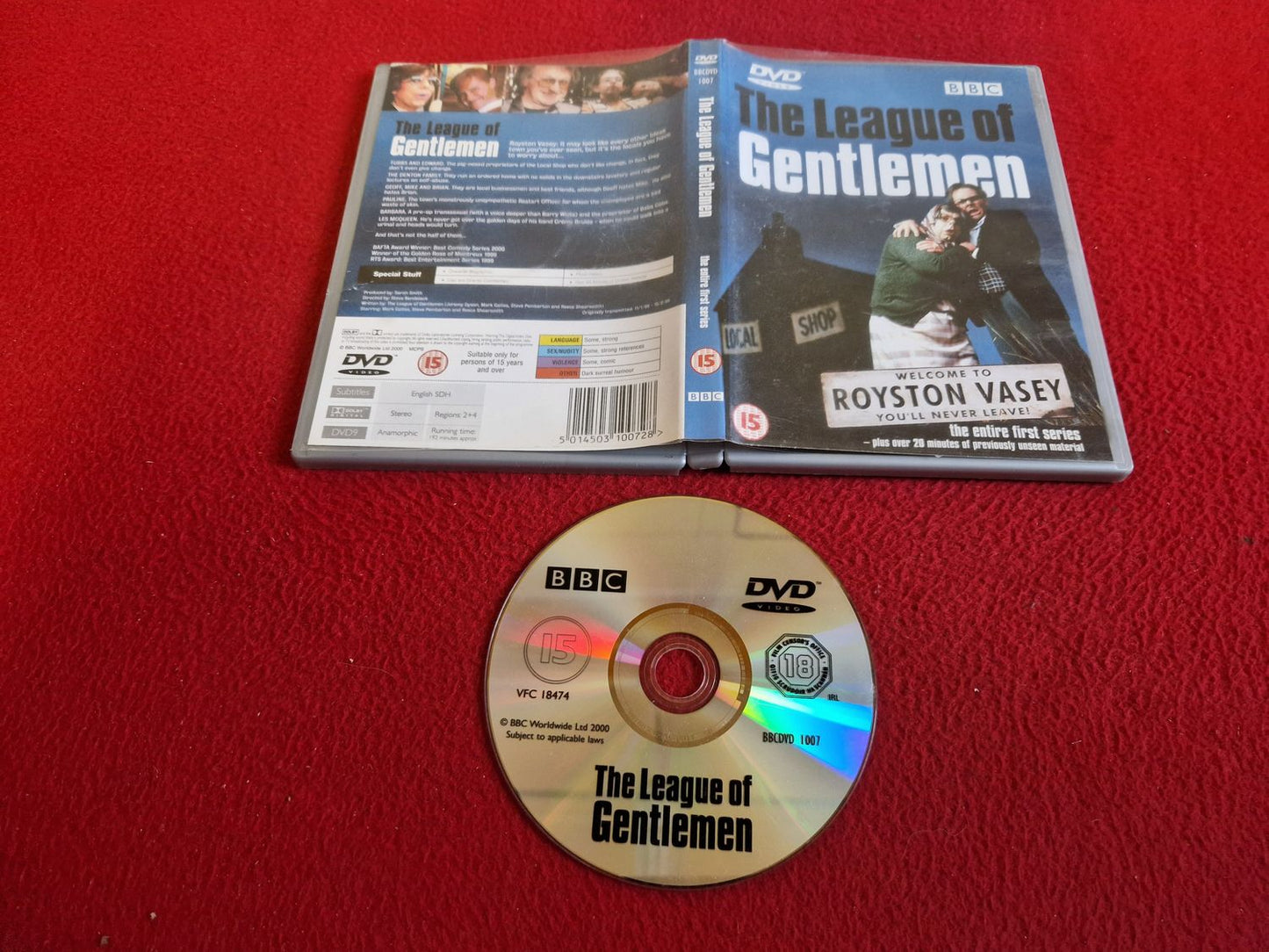 THE LEAGUE OF GENTLEMEN DVD