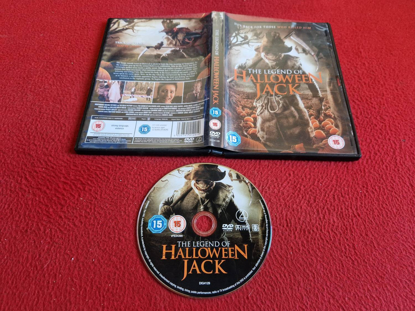 THE LEGEND OF HALLOWEEN JACK DVD