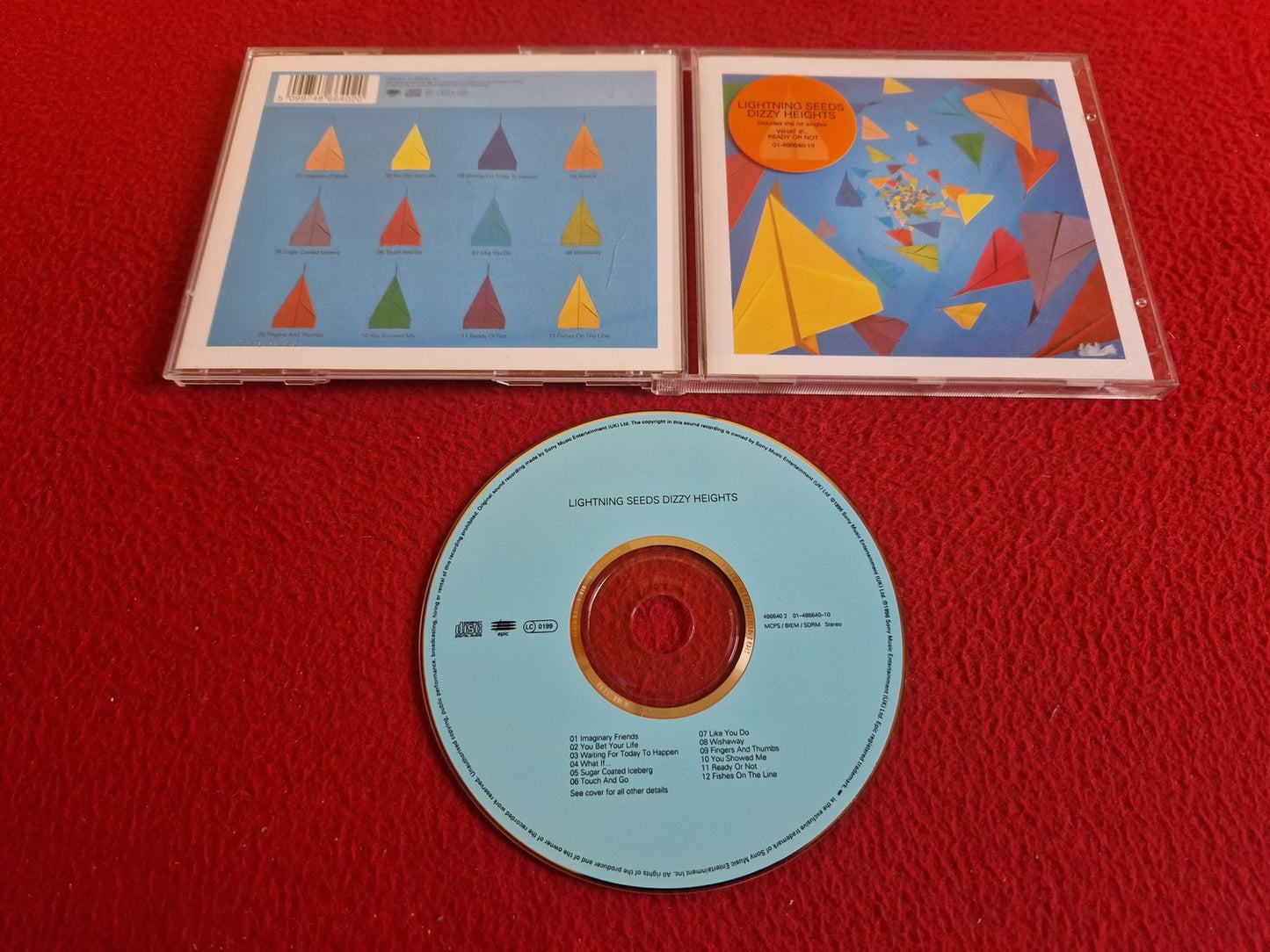THE LIGHTNING SEEDS DIZZY HEIGHTS CD