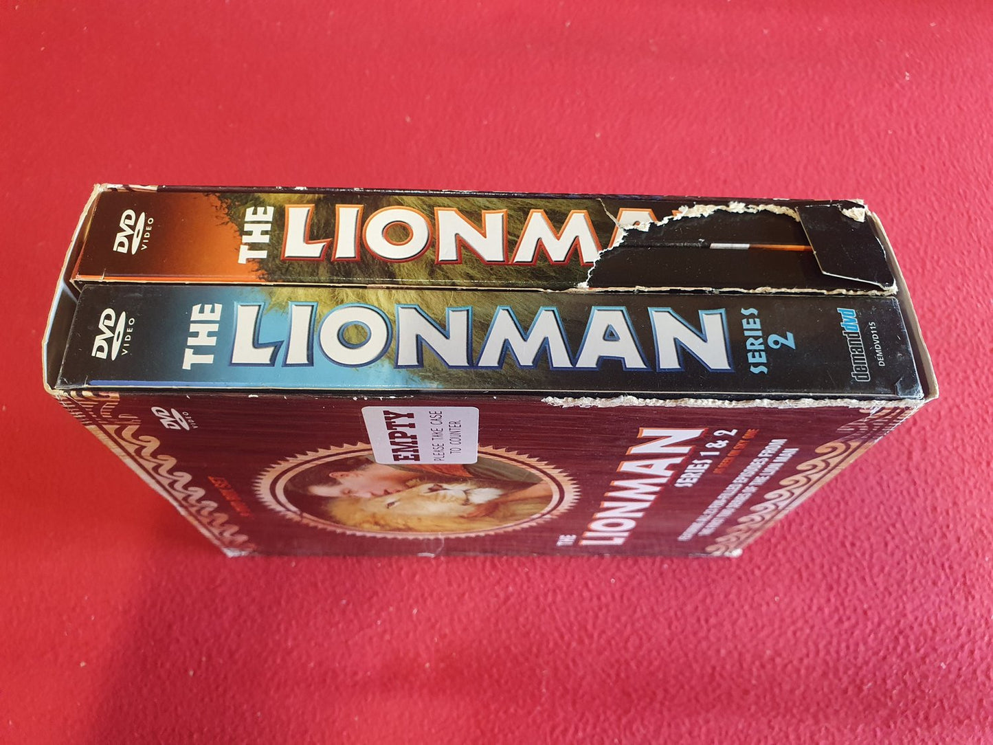 THE LION MAN SERIES 1 & 2 BOX till DVD