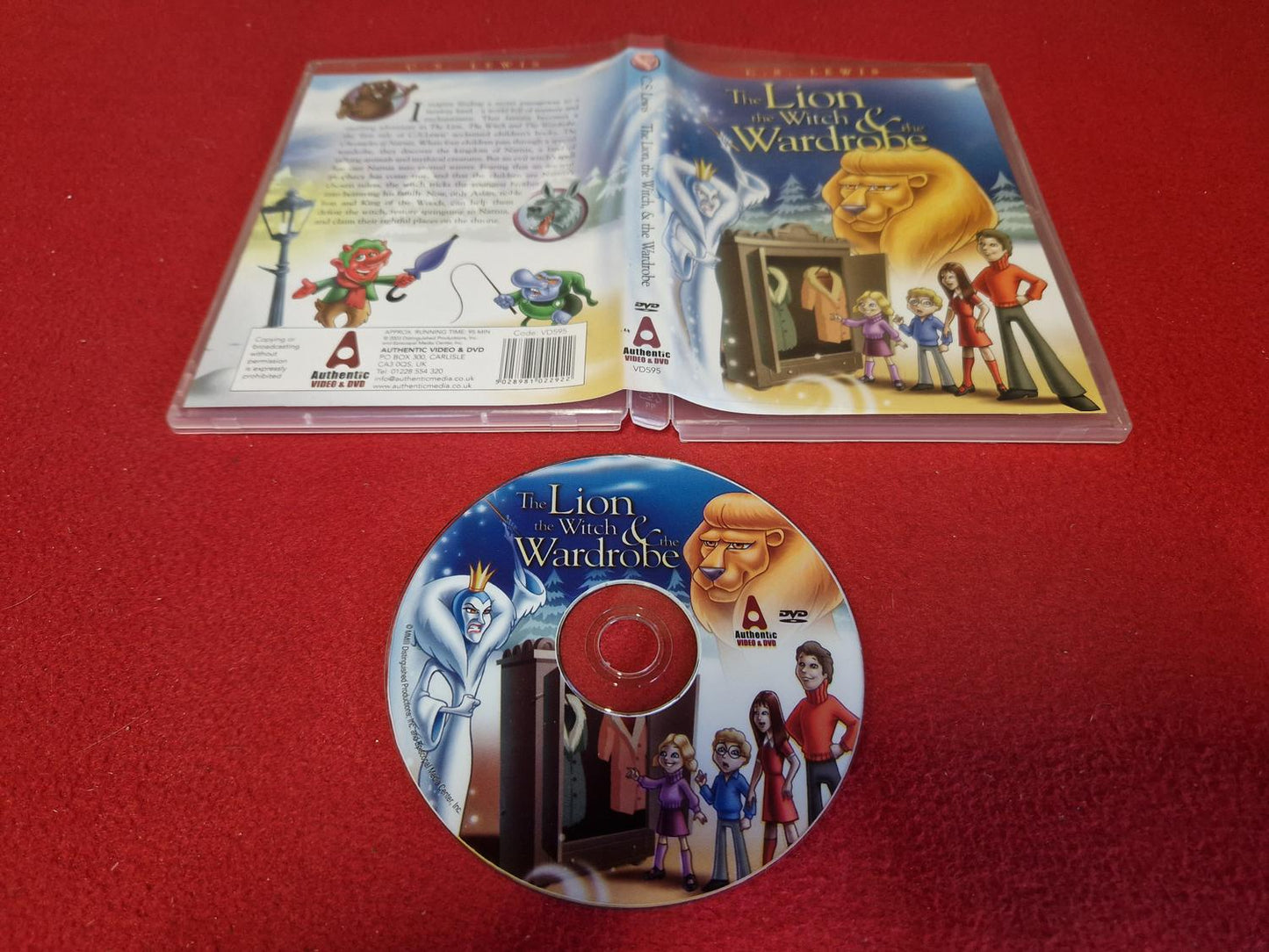 THE LION THE WITCH & THE WARDROBE till DVD