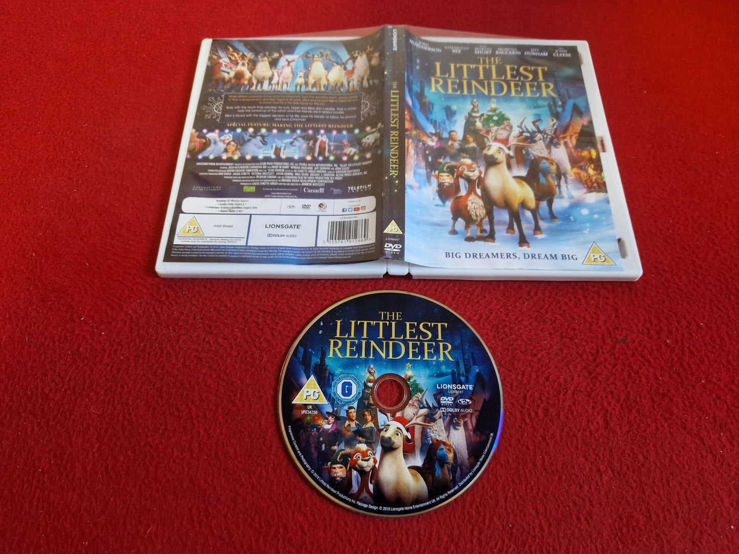 THE LITTLEST REINDEER DVD