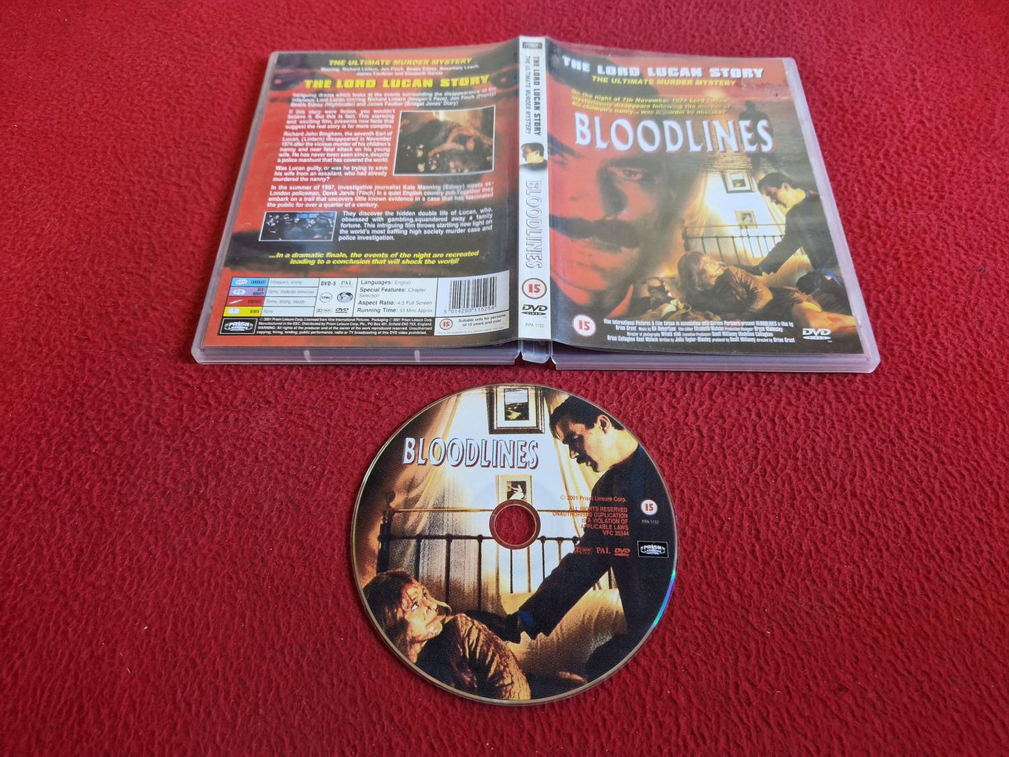 THE LORD LUCAN STORY BLOODLINES DVD
