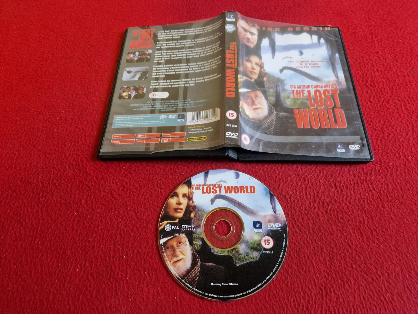 THE LOST WORLD DVD