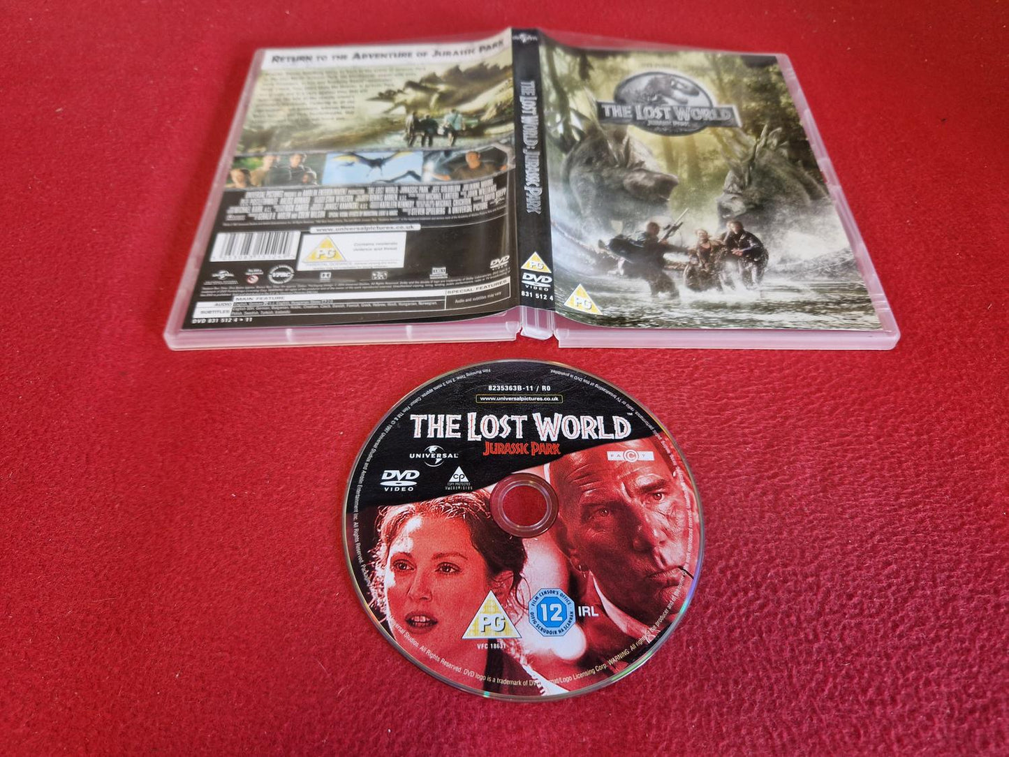 THE LOST WORLD JURASSIC PARK till DVD