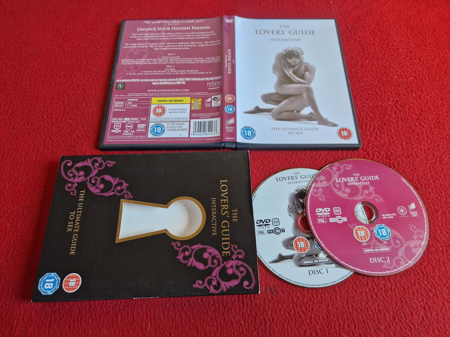 THE LOVERS GUIDE INTERACTIVE THE ULTIMATE GUIDE TO SEX DVD