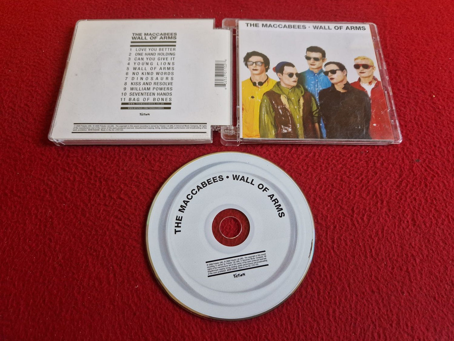 THE MACCABEES WALL OF ARMS CD