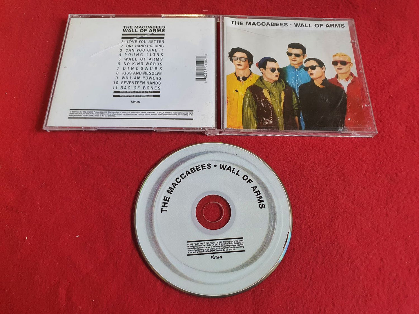 THE MACCABEES WALL OF ARMS till CD