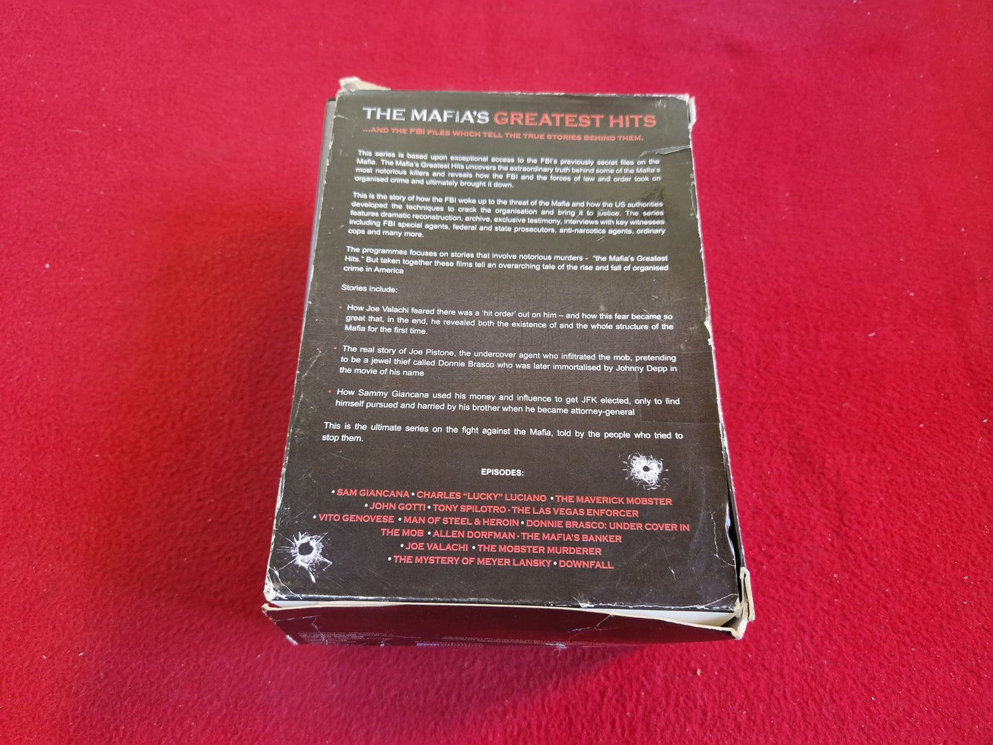 THE MAFIAS GREATEST HITS BOX till DVD