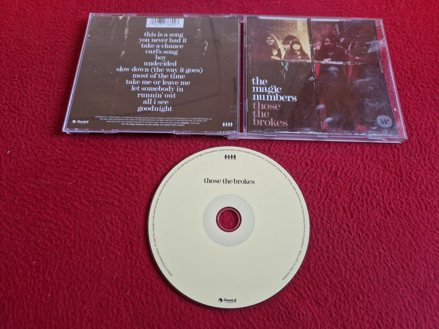 THE MAGIC NUMBERS THOSE THE BROKES CD