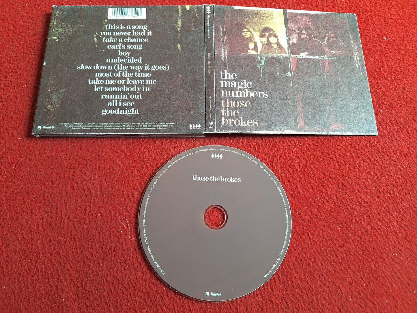 THE MAGIC NUMBERS THOSE THE BROKES CD