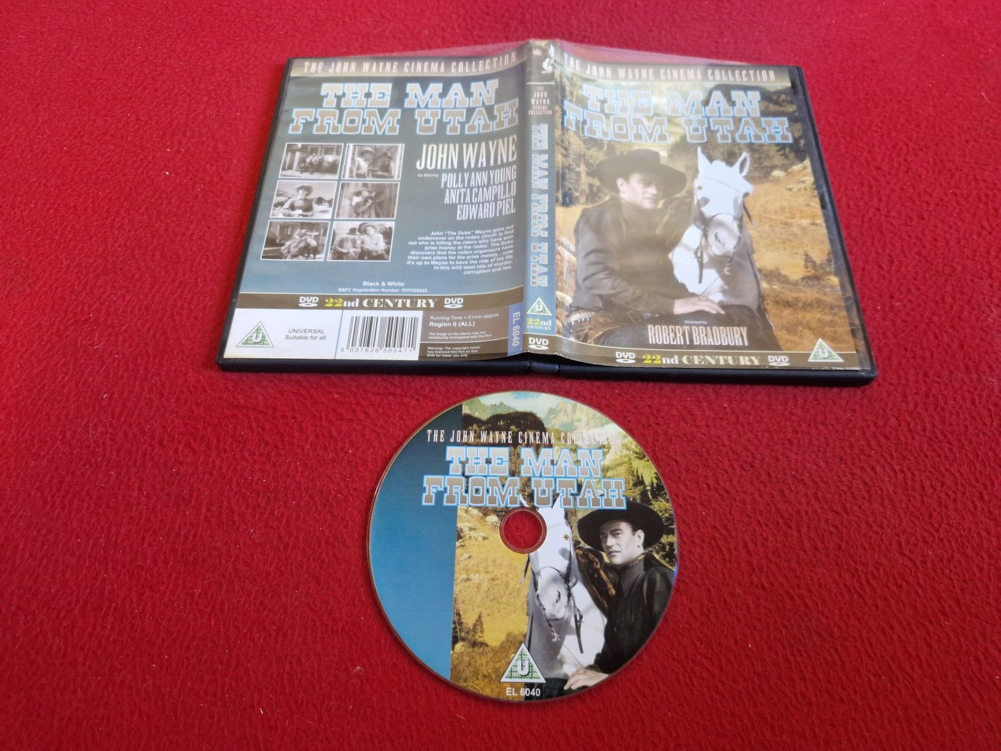 THE MAN FROM UTAH DVD