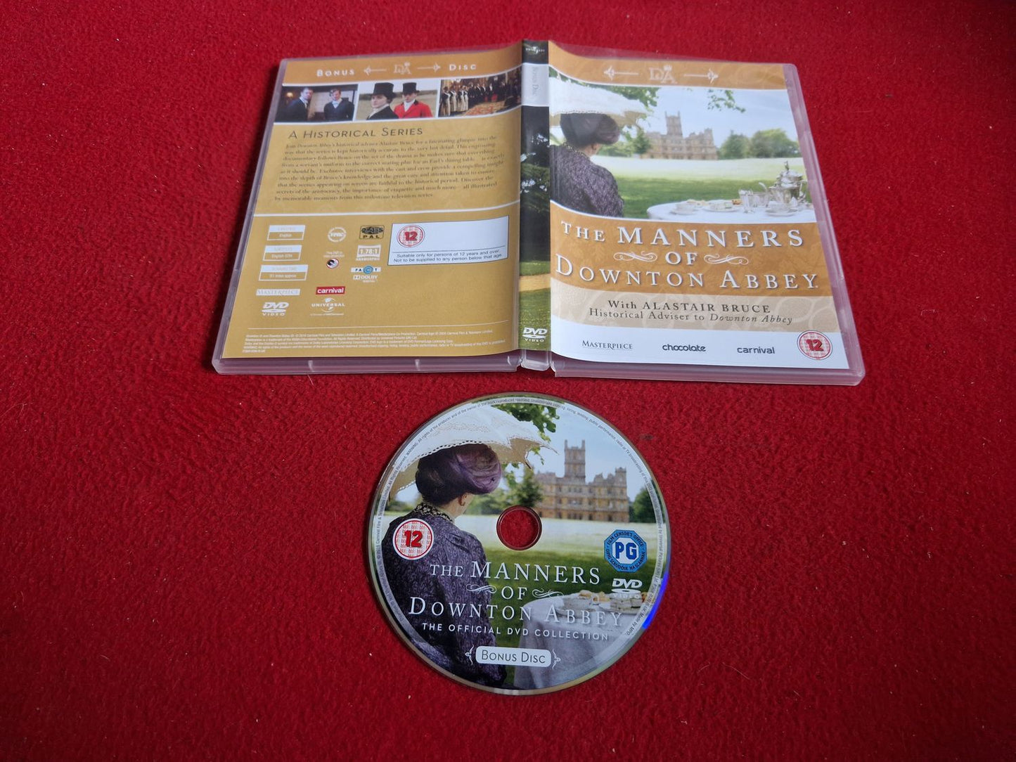 THE MANNERS OF DOWNTON ABBEY DVD