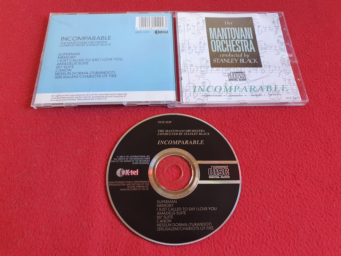 THE MANTOVANI ORCHESTRA CONDUCTED BY STANLEY BLACK INCOMPARABLE till CD