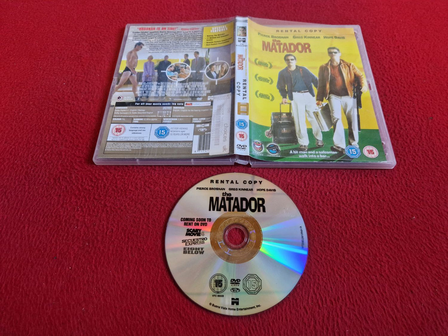 THE MATADOR DVD