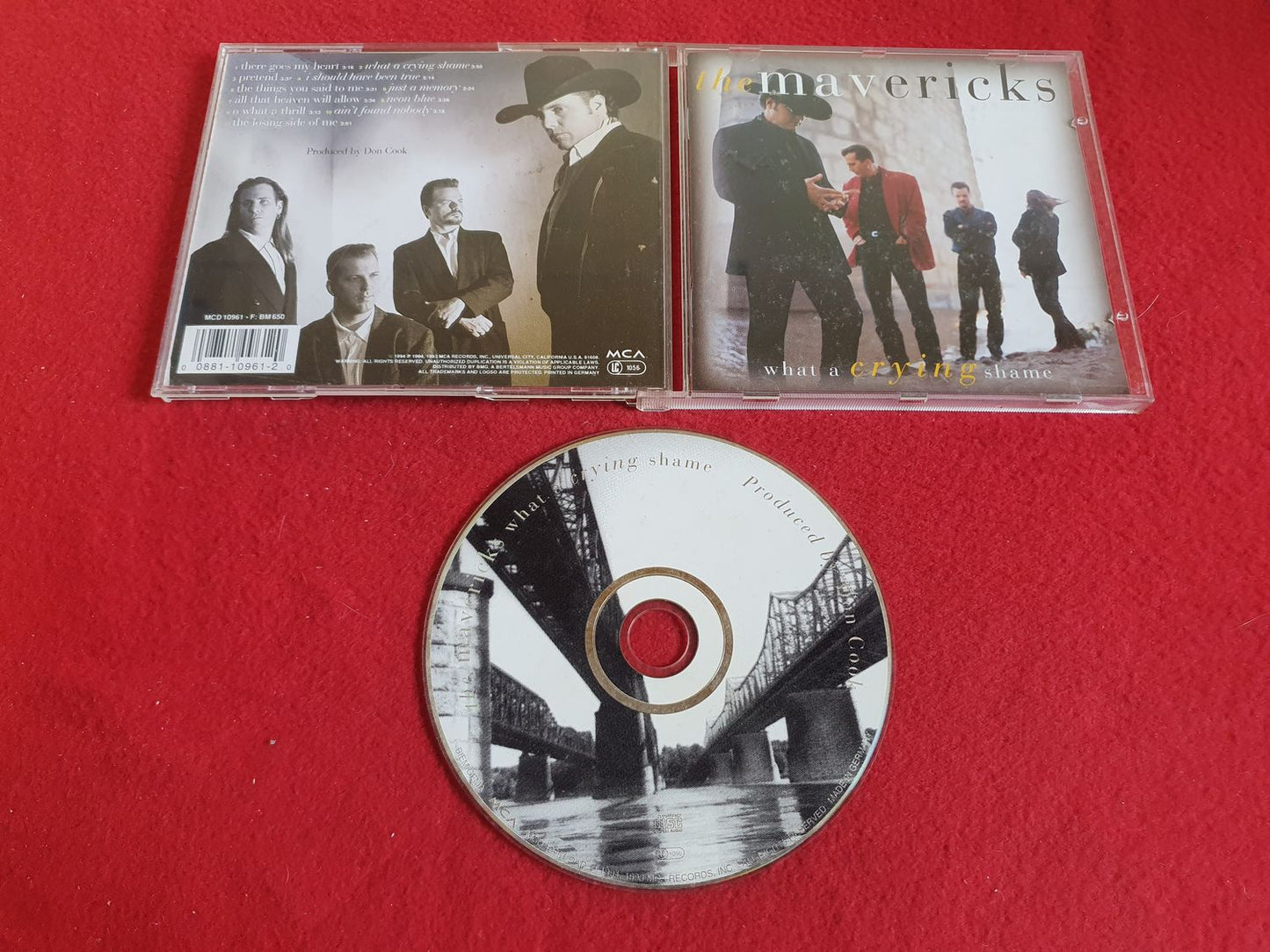 THE MAVERICKS WHAT A CRYING SHAME till CD