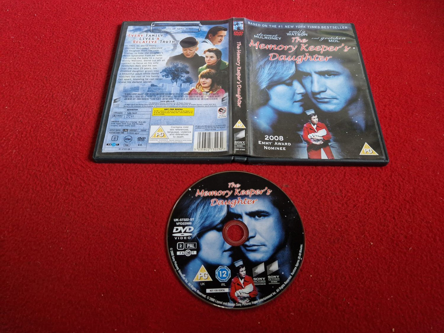 THE MEMORY KEEPER'S DAUGHTER DVD