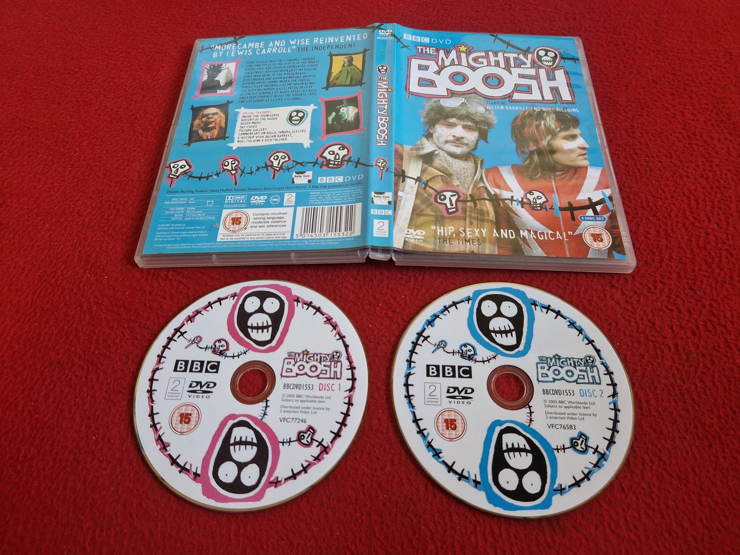 THE MIGHTY BOOSH DVD