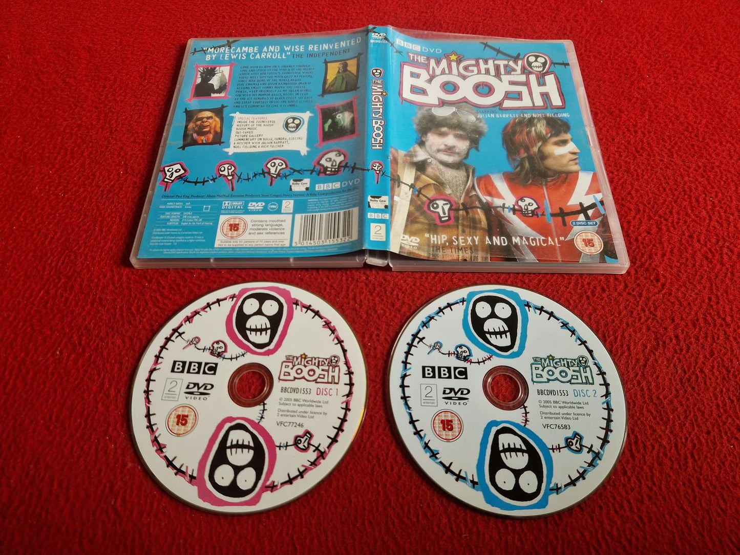 THE MIGHTY BOOSH DVD