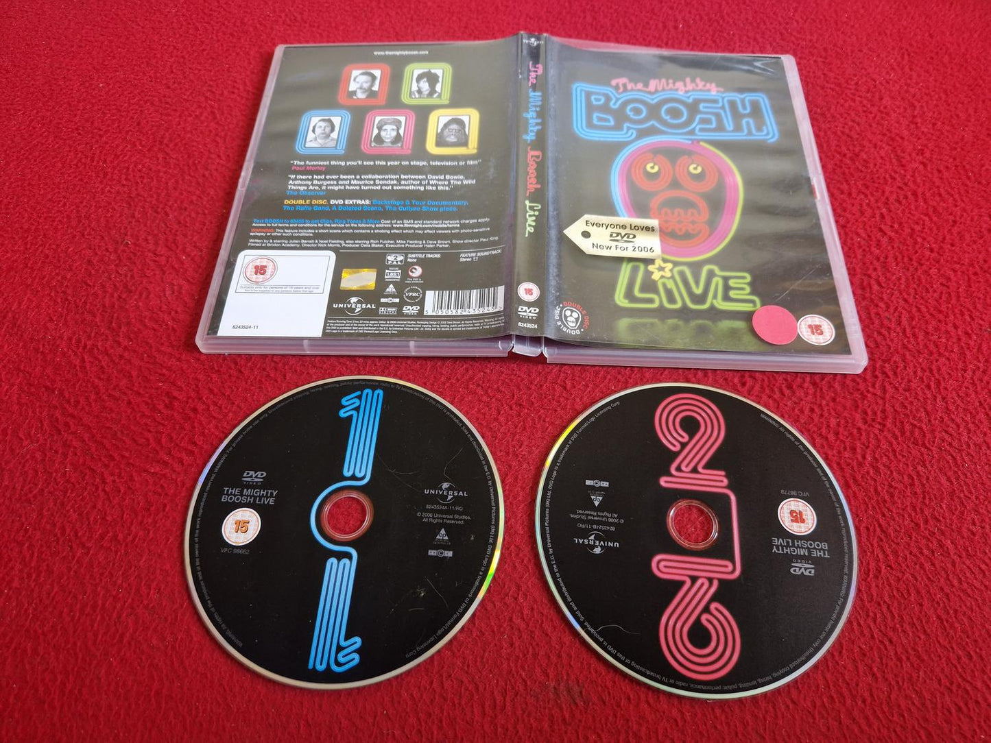 THE MIGHTY BOOSH LIVE DVD