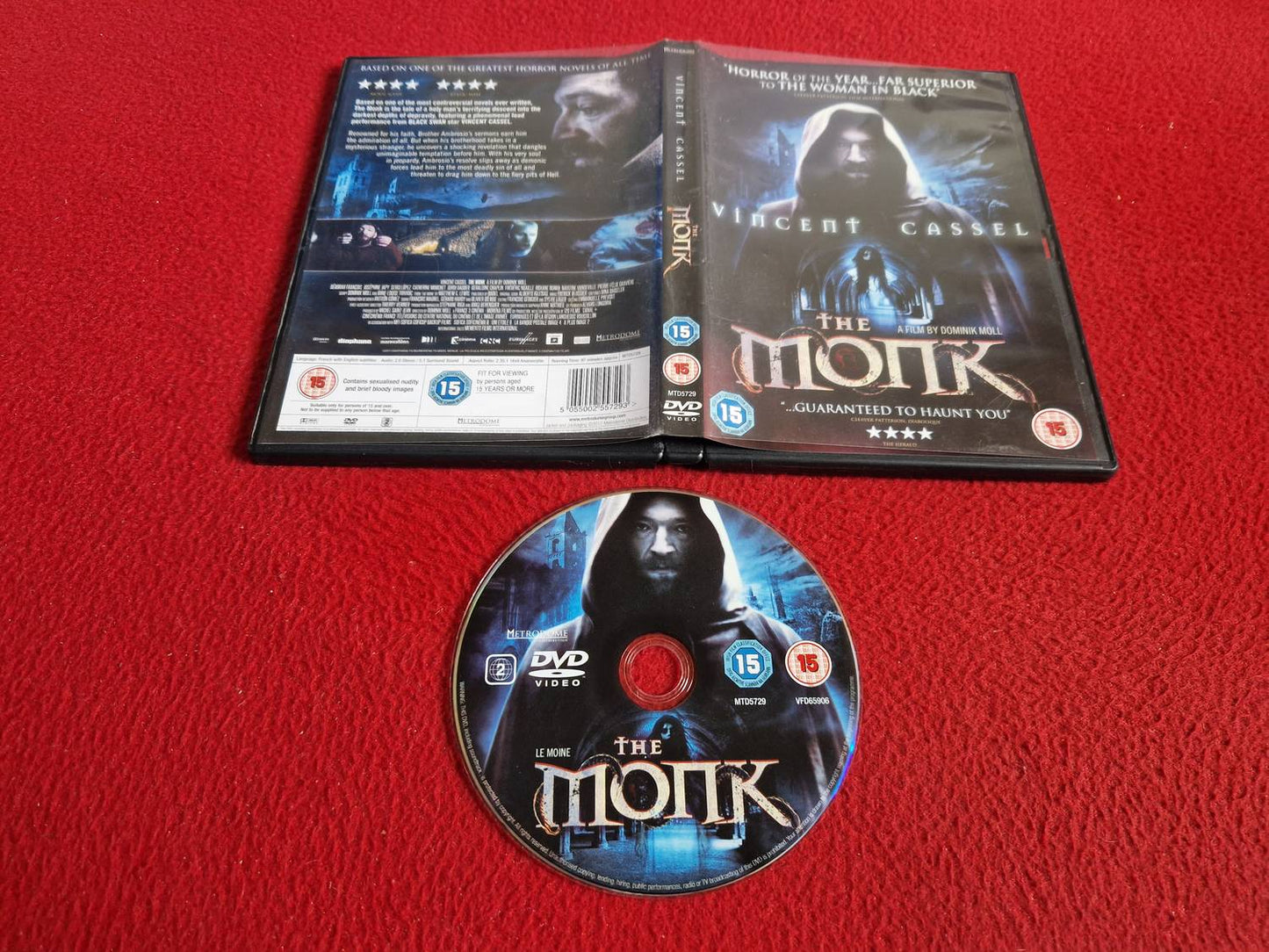 THE MONK DVD