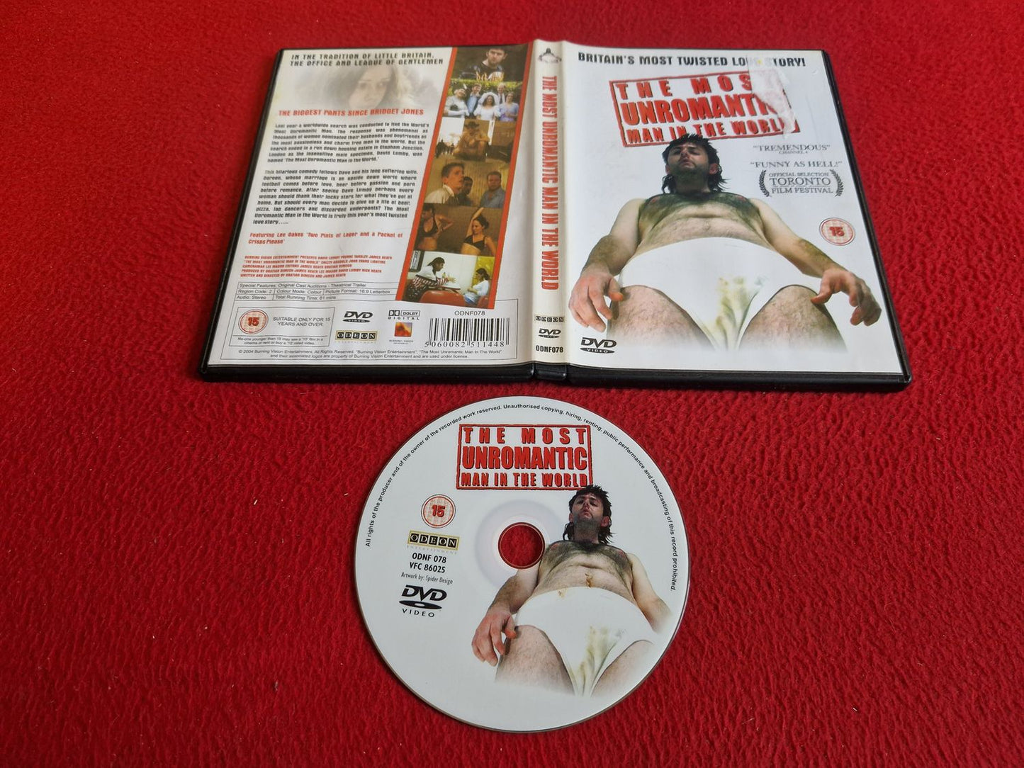 THE MOST UNROMANTIC MAN IN THE WORLD DVD