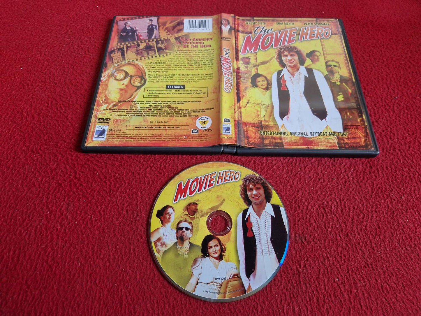 THE MOVIE HERO DVD