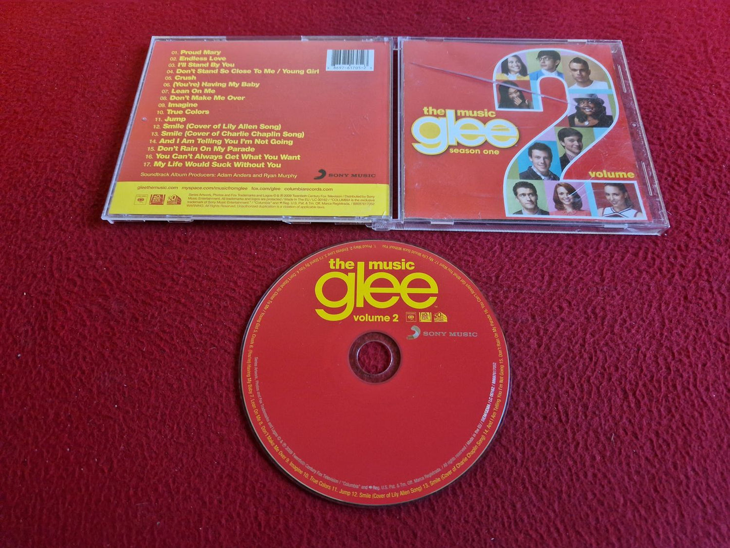 THE MUSIC GLEE SEASON ONE VOLUME 2 CD