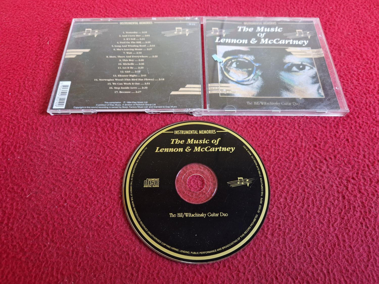 THE MUSIC OF LENNON & MCCARTNEY CD