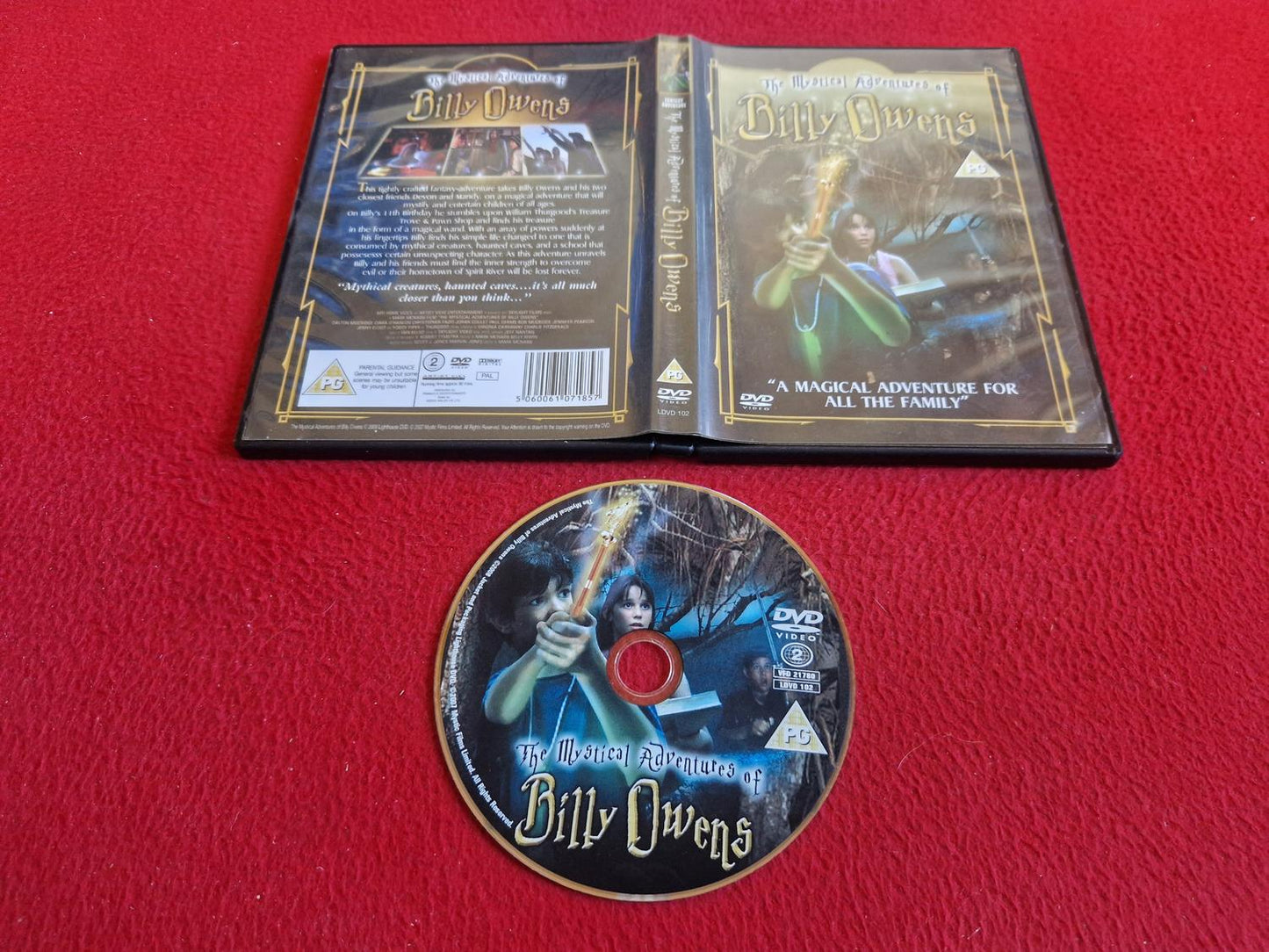 THE MYSTICAL ADVENTURES OF BILLY OWENS DVD