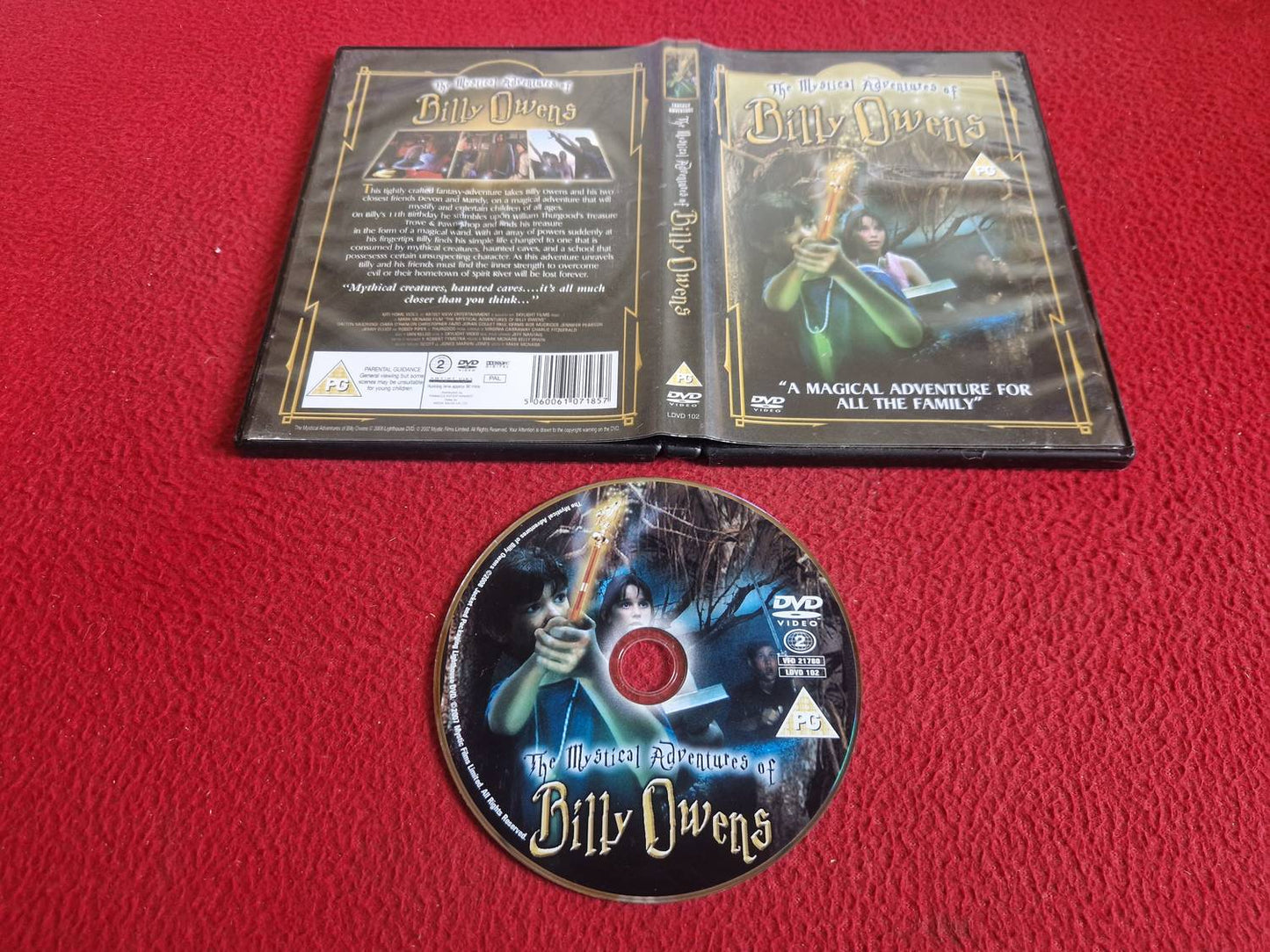 THE MYSTICAL ADVENTURES OF BILLY OWENS DVD