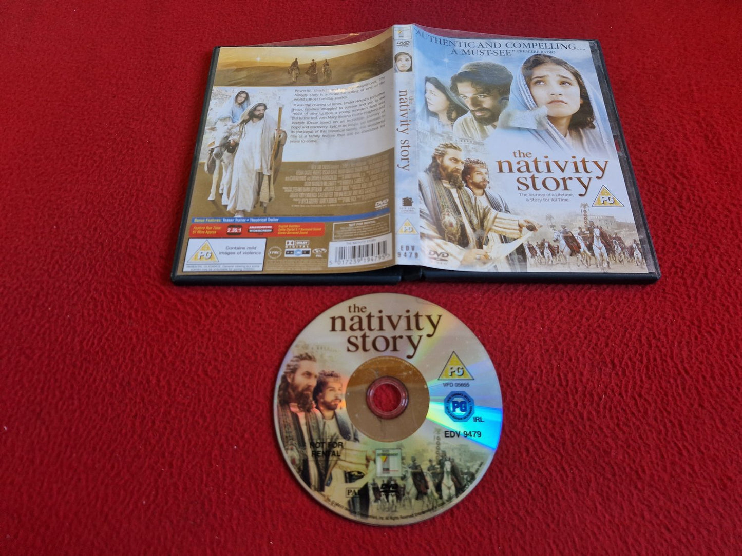 THE NATIVITY STORY DVD