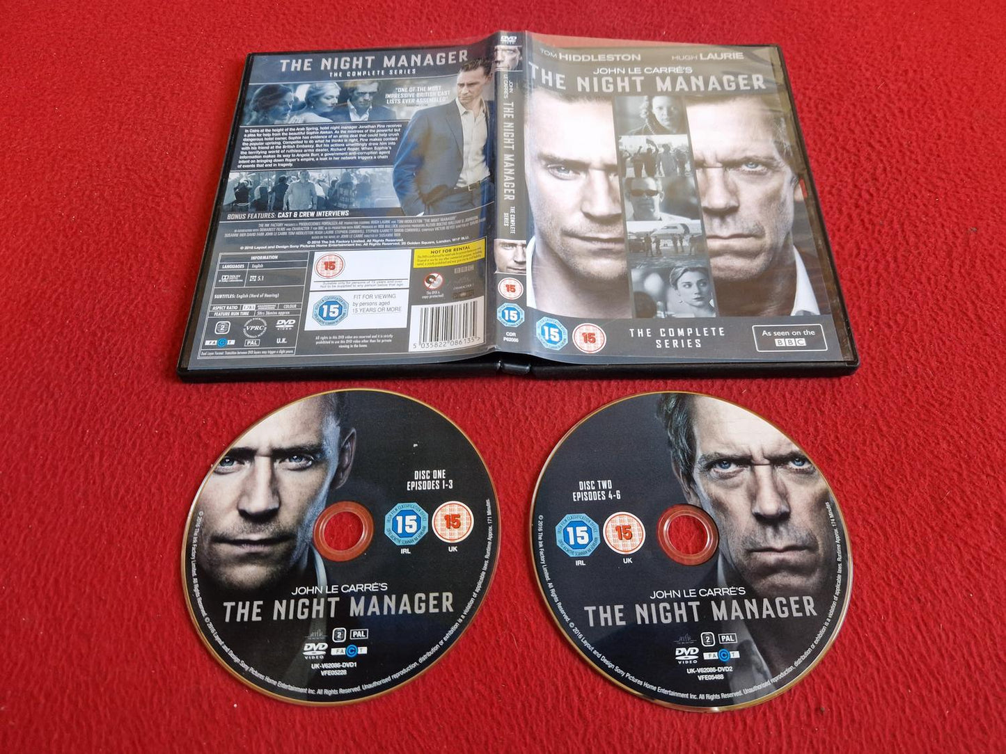THE NIGHT MANAGER THE COMPLETE SERIES DVD