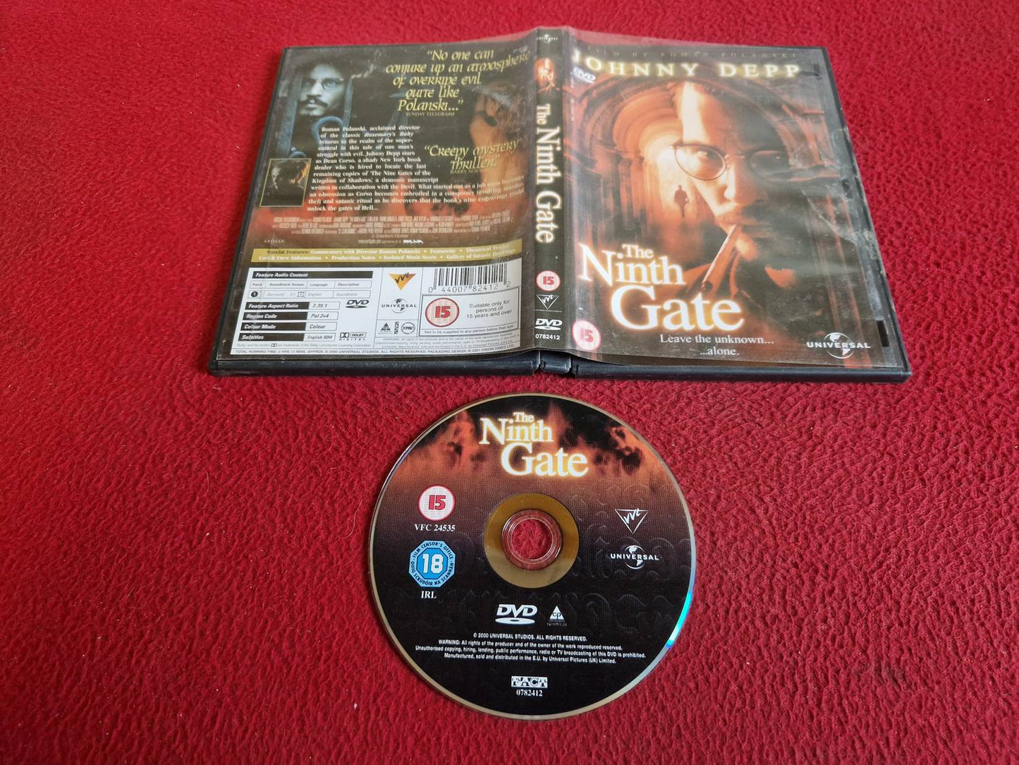 THE NINTH GATE DVD