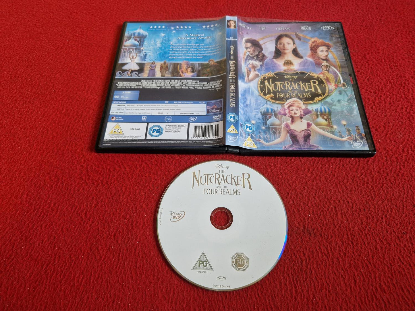 THE NUTCRACKER AND THE FOUR REALMS DVD