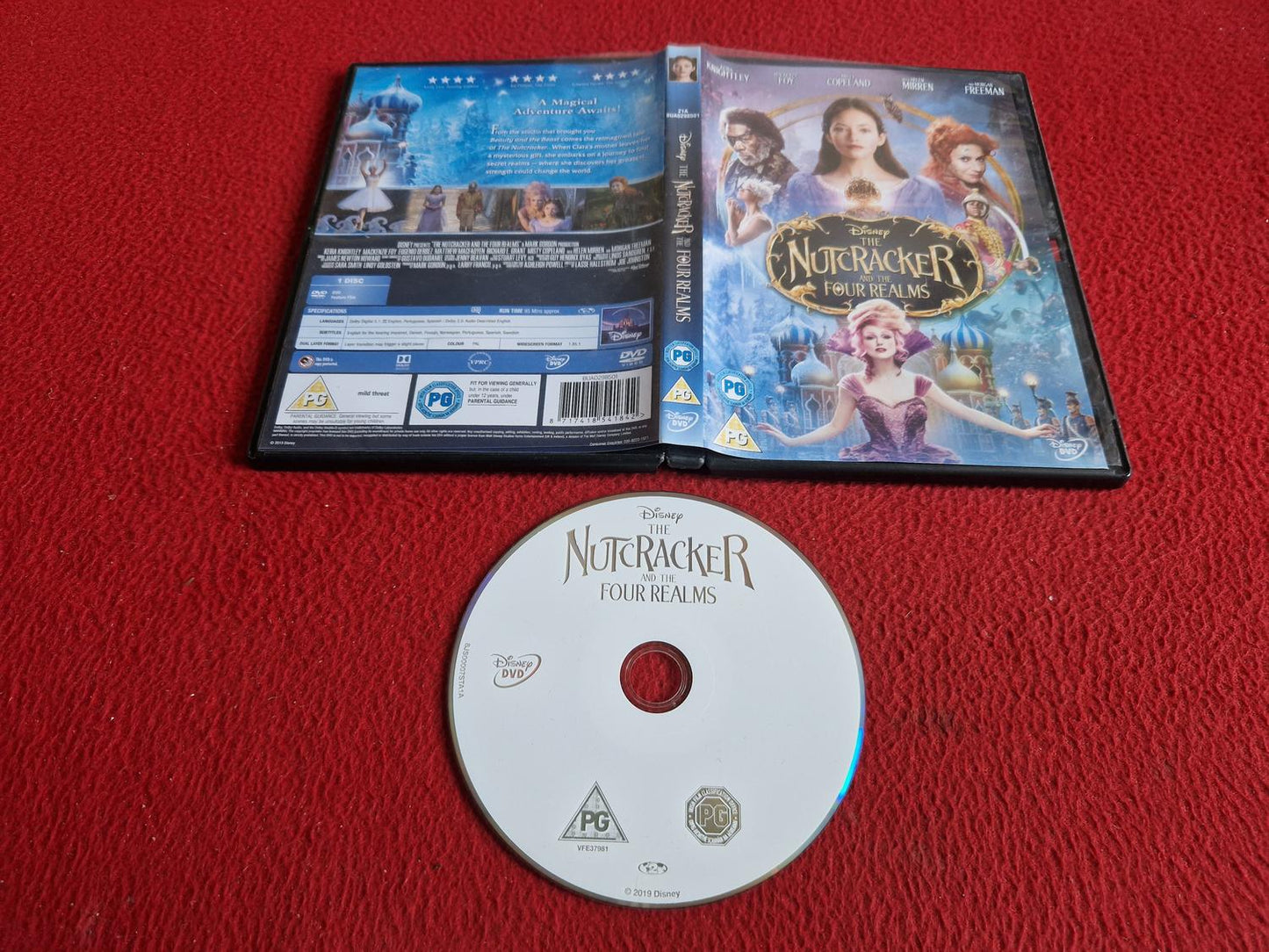THE NUTCRACKER AND THE FOUR REALMS DVD