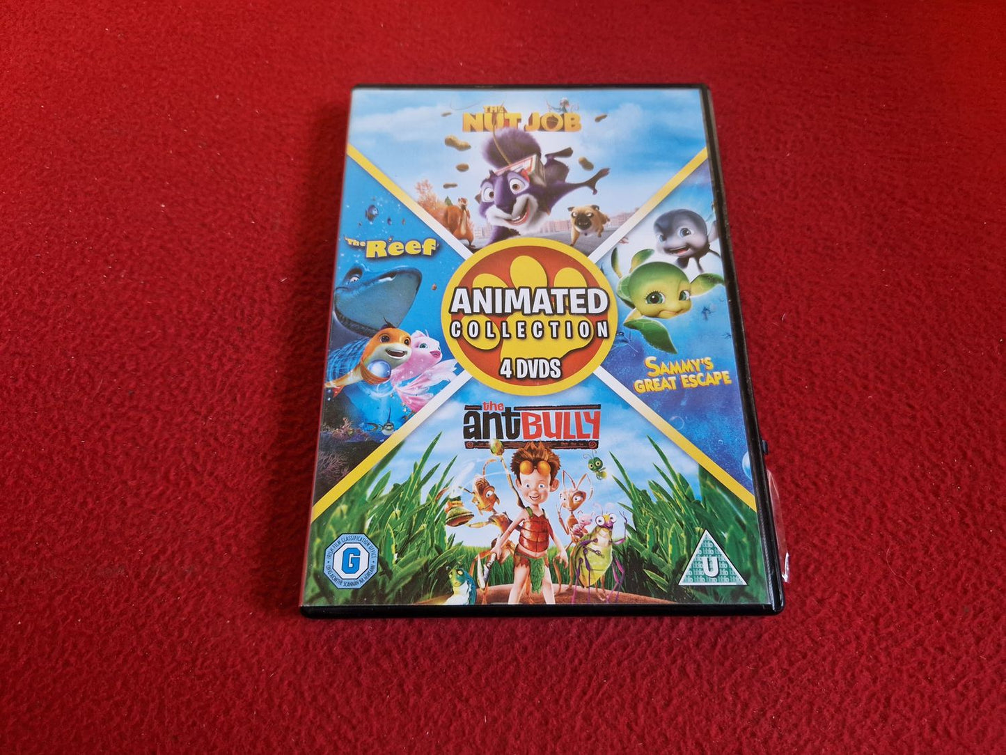THE NUT JOB / THE REEF / SAMMY'S GREAT ESCAPE / THE ANTBULLY BOX DVD