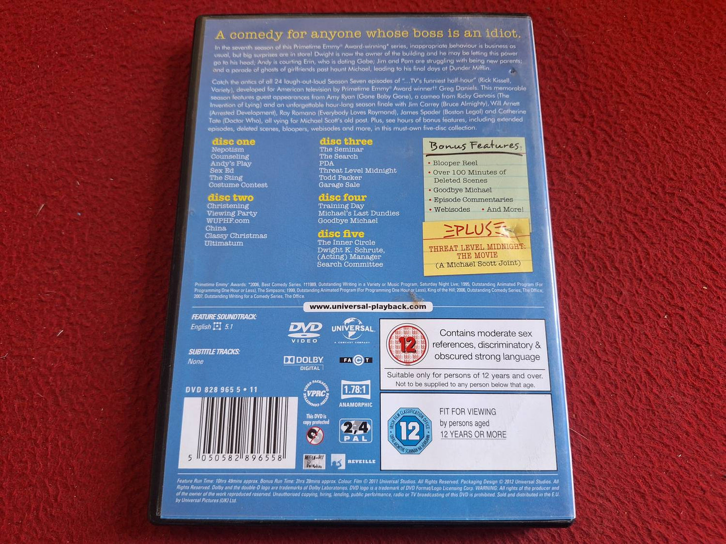 THE OFFICE SEASON 7 BOX DVD