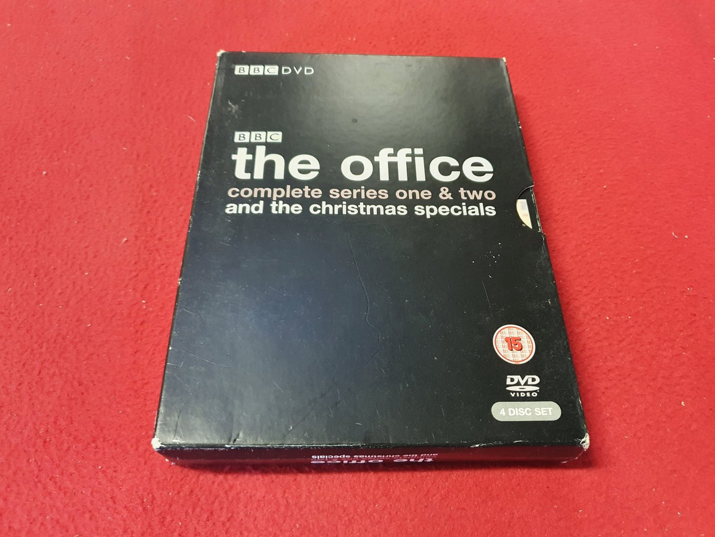 THE OFFICE SERIES 1 & 2 AND THE CHRISTMAS SPECIALS BOX till DVD