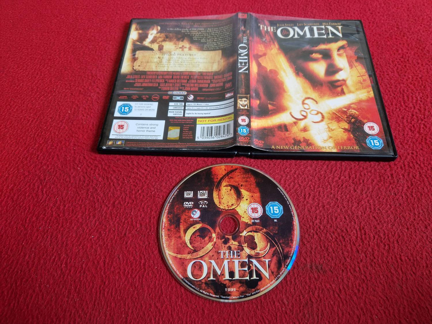 THE OMEN DVD