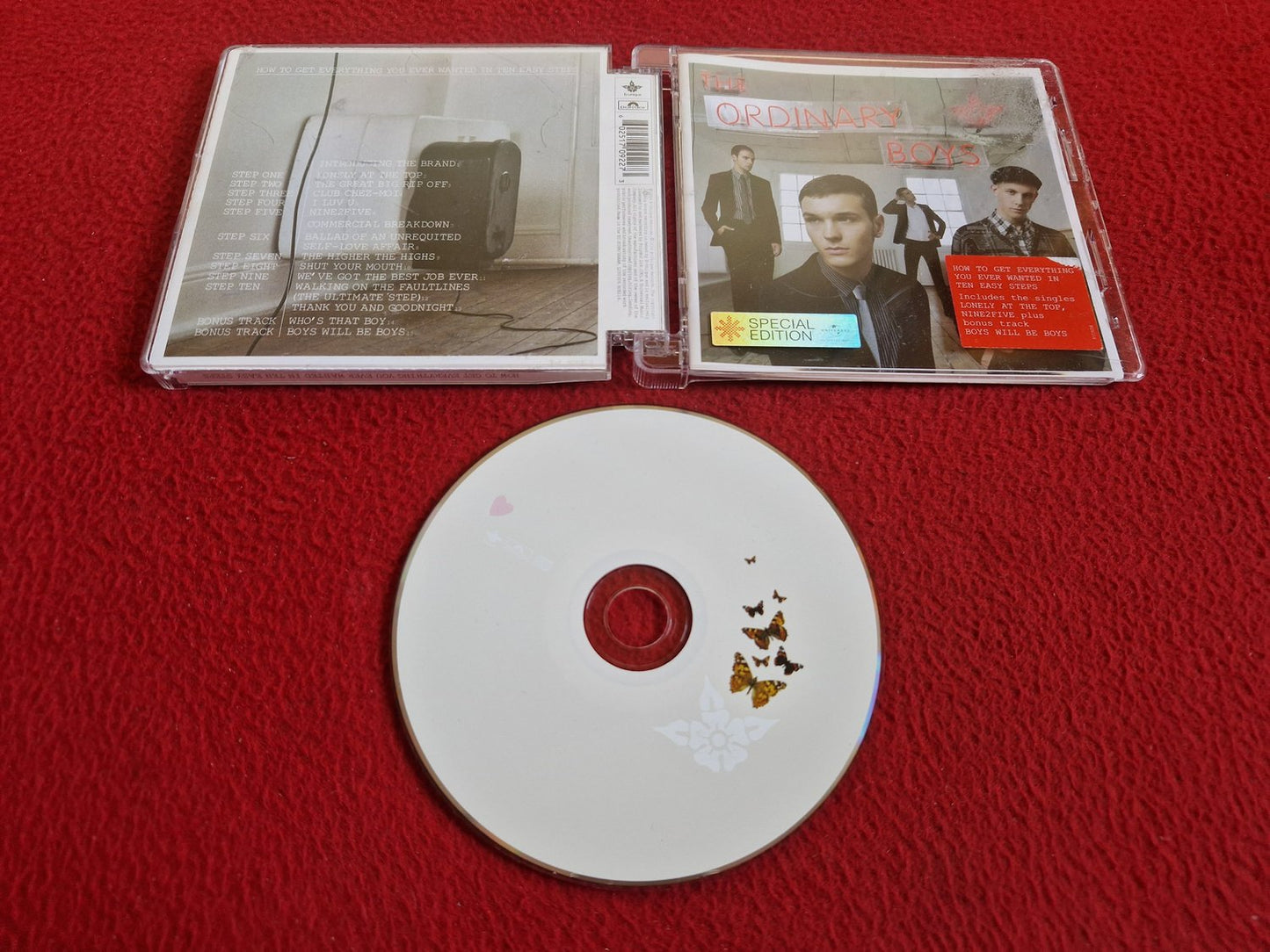 THE ORDINARY BOYS HOW TO GET EVERYTHING YOU EVER WANTED IN TEN EASY STEPS CD