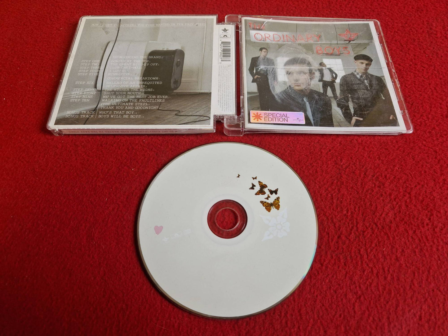 THE ORDINARY BOYS HOW TO GET EVERYTHING YOU EVER WANTED IN TEN EASY STEPS CD