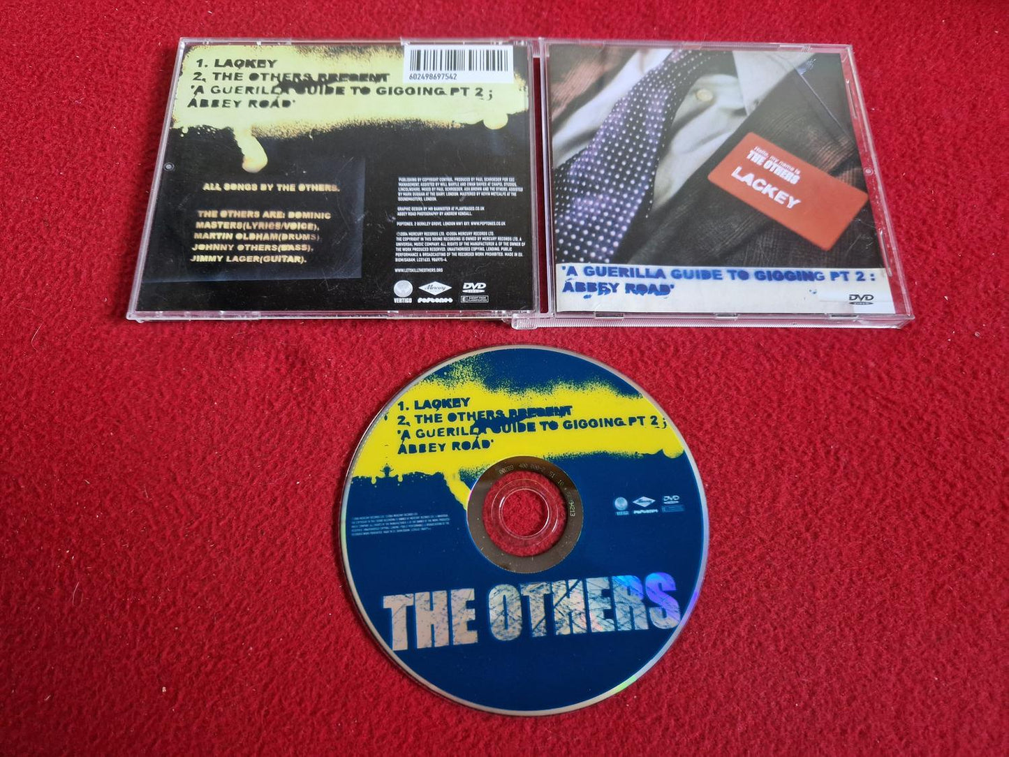 THE OTHERS LACKEY / A GUERILLA GUIDE TO GIGGING PART 2 ABBEY ROAD CD