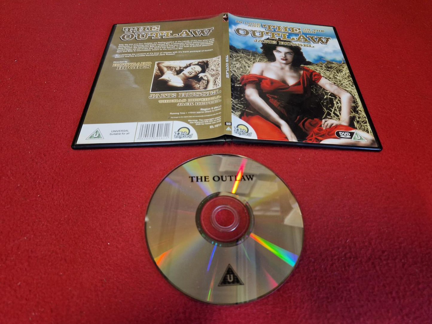 THE OUTLAW till DVD